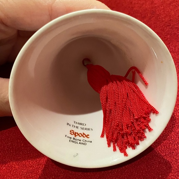 NIB vintage Spode Christmas Tree bell ornament - third in the series - Picture 2 of 9